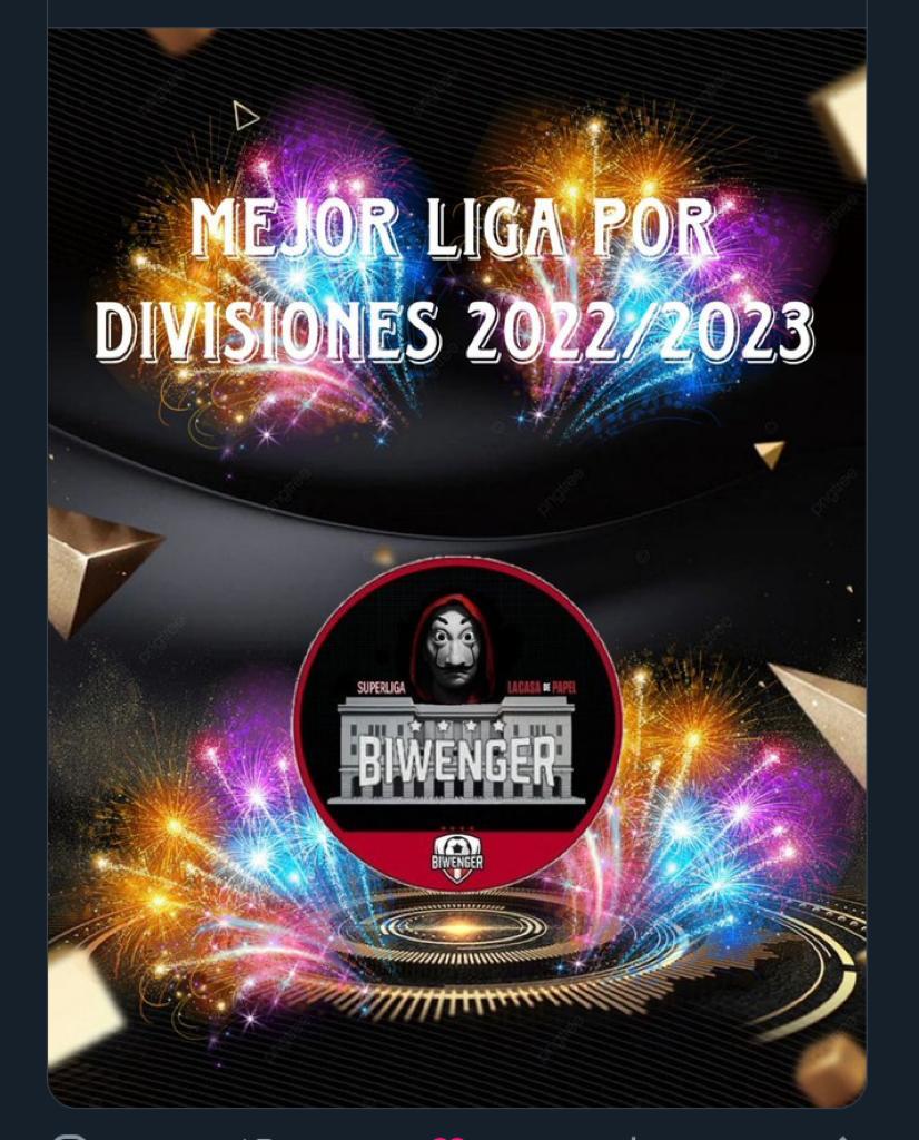 📍APERTURA DE PLAZAS 🔓
Quieres pertenecer a la banda mas famosa de <a href="/biwenger/">Biwenger Fantasy 🏆</a> y a la mejor liga del momento? 👺🤓
No esperes mas si quieres tener tu plaza y unirte a la banda.... El Profesor os espera 😏
Contacta por privado y damos mas info 📩
Hacer RT 🔄