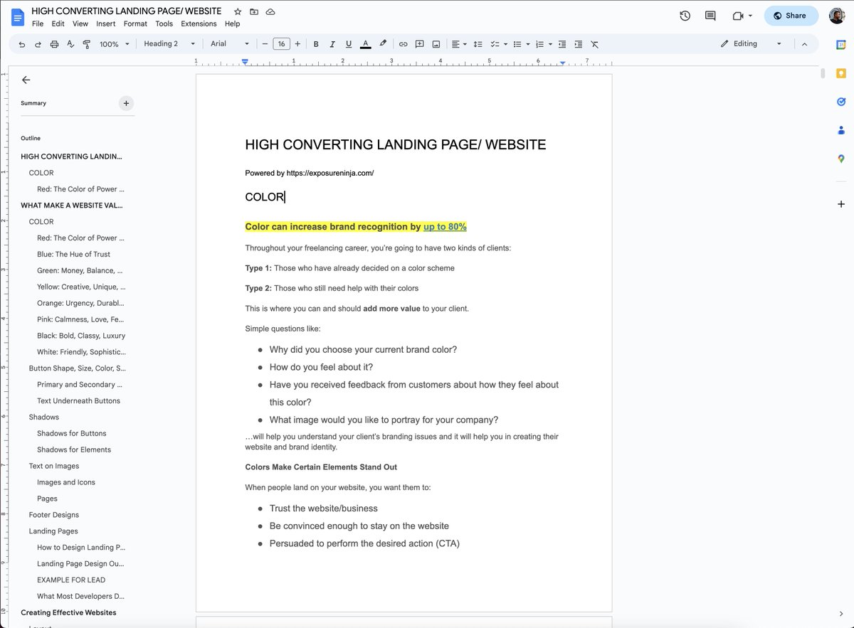The Ultimate Landing Page/ Website Handbook

16 Proven Principles Build A Landing Page That Converts &amp; Book Call On Auto-Pilot

- Proven system to create a first impression
- Beginner to Landing Wizard
- No skills required

RT + Comment "16" to receive it

Must be following