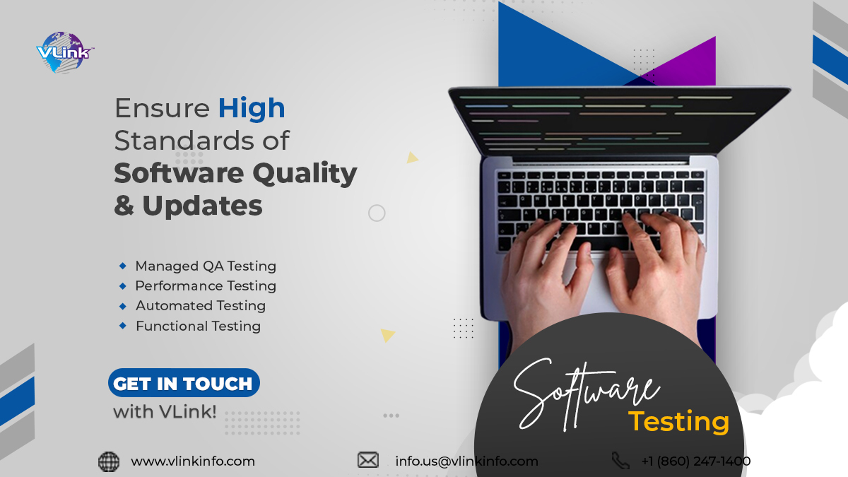 VLinkInc's tweet image. Get ready to orchestrate your entire #SoftwareTestingprocess with ease! 💻
#VLinkInc has a pool of skilled software testers to match your software #QA needs, ensuring zero-defect continuous delivery. 👨
Take a look at our software testing solutions: vlinkinfo.com/services/qa-so……