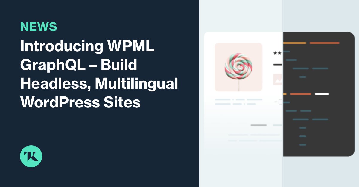 trewknowledge's tweet image. Great news for developers! 🚀 @wpml has released the WPML GraphQL plugin for full multilingual support within the WPGraphQL schema. 

👉 ow.ly/Er5n50OHc0z

#WPML #GraphQL #Gatsby #React #Vue #WordPress