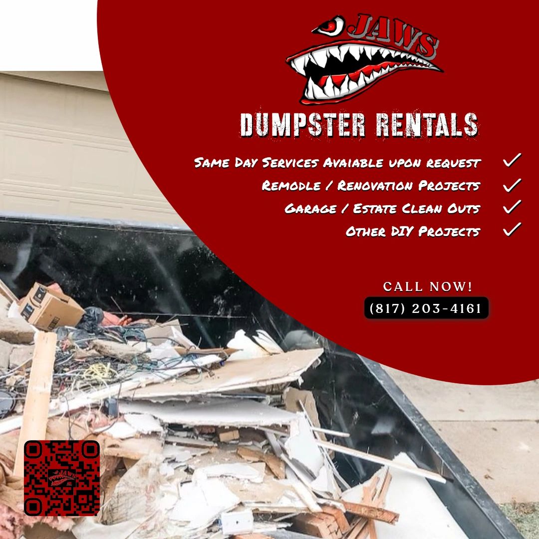 DUMPSTER RENTALS:
Need dedicated services without interruption? We've got you covered... Mission accomplishment, it's what we do!
.
.
.
#dumpsterrentals #samedayservice #diy #commercial #resedential #propertymanagement #estatecleanout #localbusiness #veteranowned #trashlife