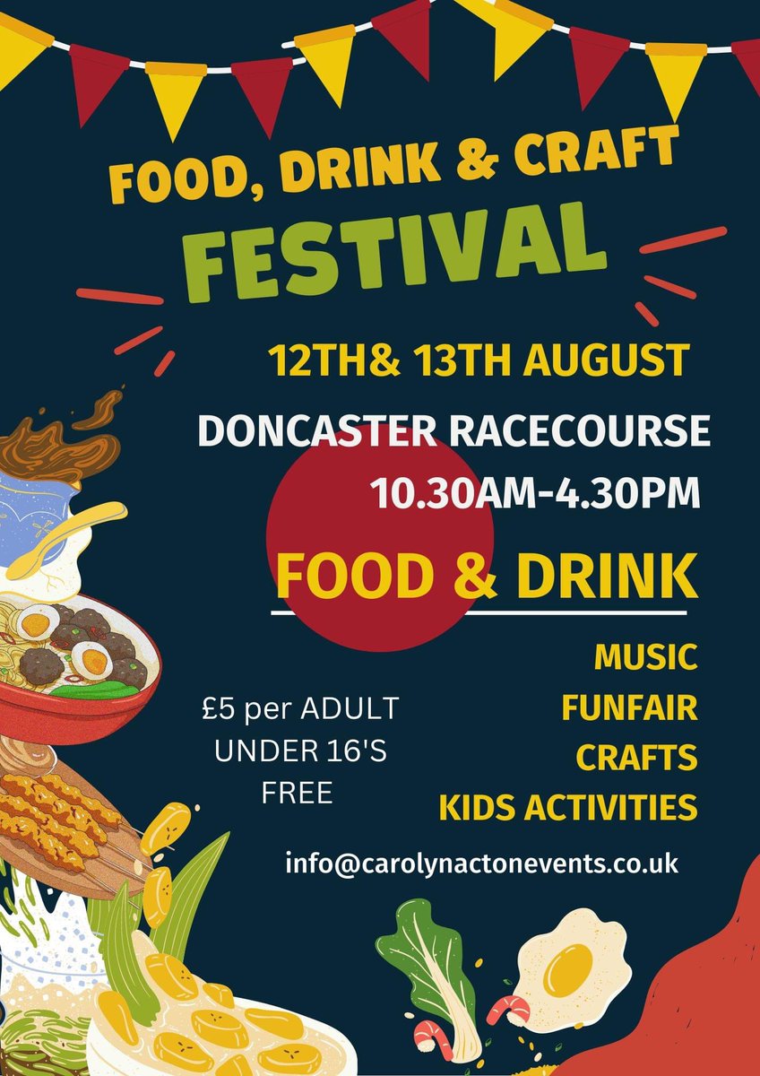 Looking for bands/singers to play at <a href="/DoncasterRaces/">Doncaster Racecourse</a> at our Food Festival 

Local bands &amp; musicians if possible

Will be a great event

Thanks everyone 

Carolyn 

#livemusic #doncaster #bands #musicians #djs #doncasterracecourse