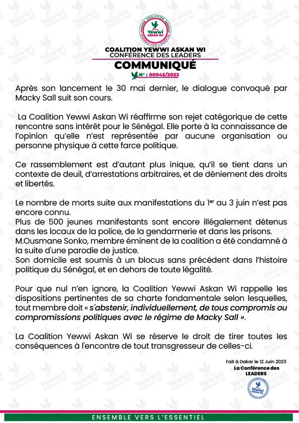 yewwi_askanwi's tweet photo. #Communiqué https://t.co/SsIDGju3vx