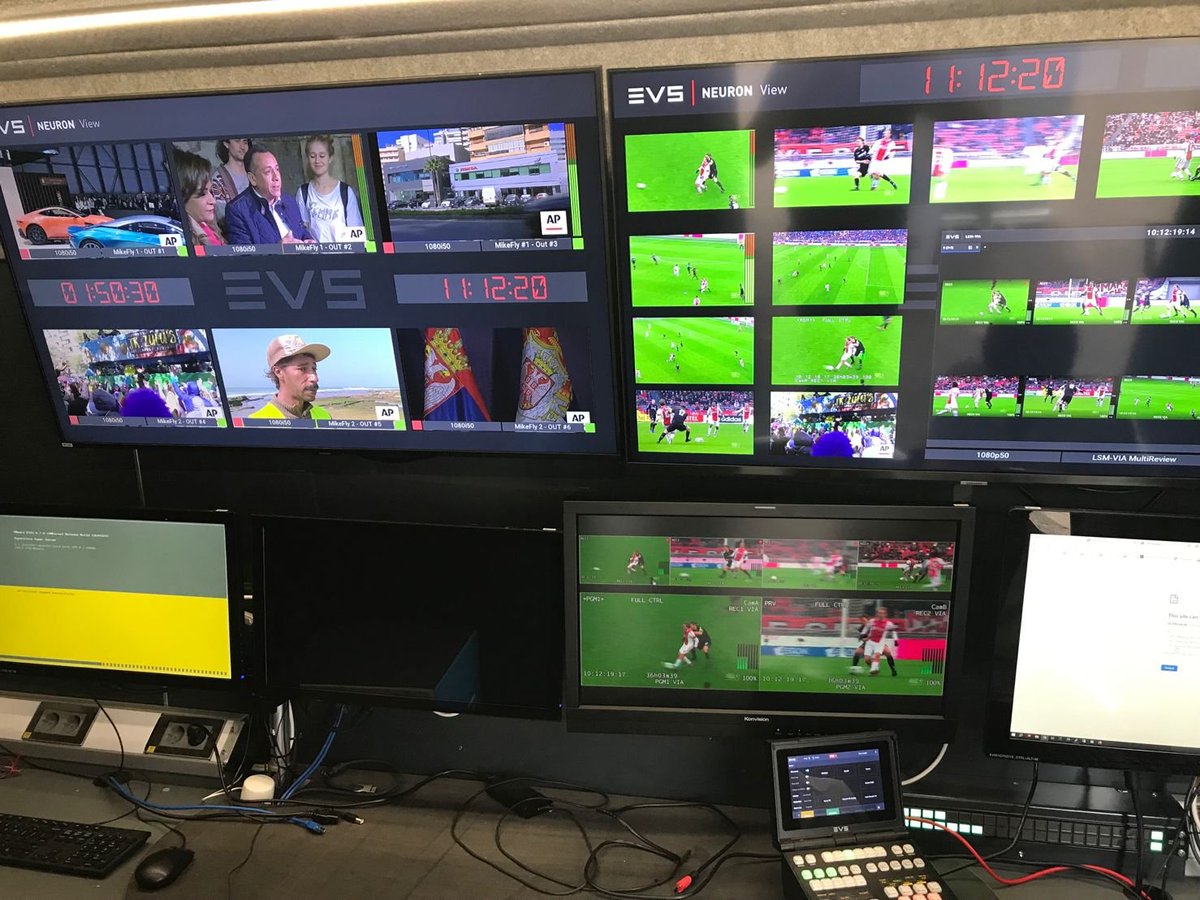 Or demo van is now touring the UK &amp; Ireland. 
📅Check the venues and book your spot for a chance to explore our solutions firsthand: evs.com/services/evs-o…

#EVSforLive