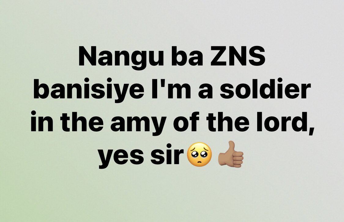 Andie_Malukutu's tweet photo. Problem’s we’re not serious as a country 😂😂 https://t.co/UlhIaV3tDJ