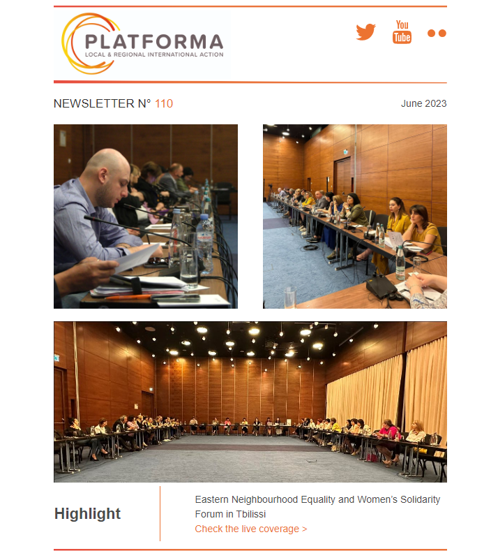 Platforma4Dev's tweet photo. 📢Discover the latest news of our coalition!

#EaPlocal
#LocalizingSDGs
#RencontresAICT2023
#IncluCities
#ExploreCapacity4dev
#HLPF
#LocalSolidarityDays
...

👉https://t.co/pbeUYqLwZU https://t.co/w7idq3CjBG
