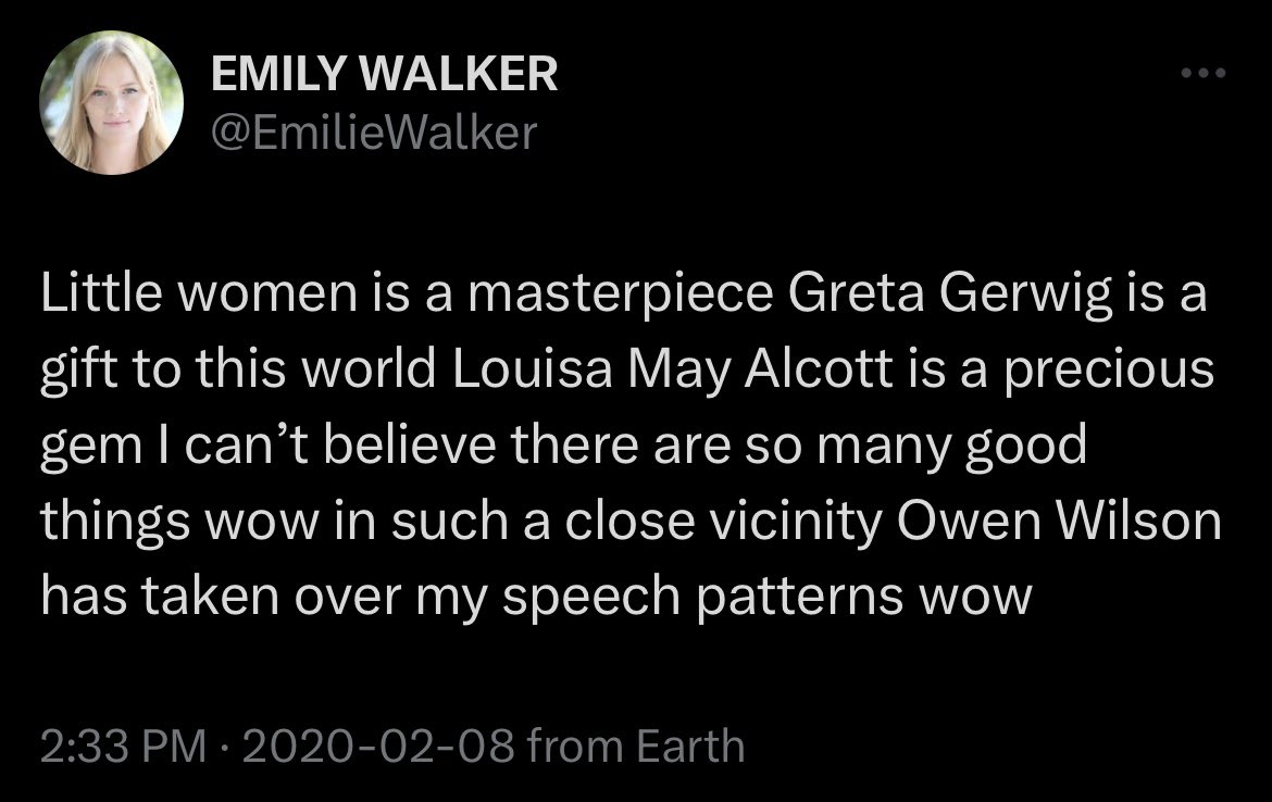 EmilieWalker's tweet photo. Proud gg Stan https://t.co/YadvsMULxs