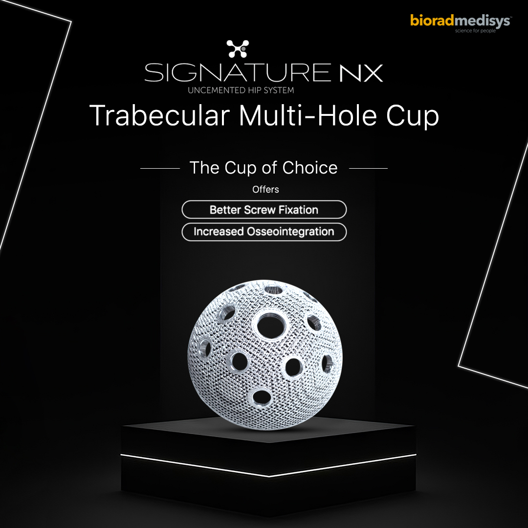biorad_medisys's tweet photo. Signature NX Multi-Hole acetabular cup is the best choice after bone which offers better screw fixation due to the multiple hole design & increased osseointegration due to its trabecular structure.
#FixationRedefined #cupofchoice #Signature
#bioradmedisys #scienceforpeople https://t.co/mud60qPJG8