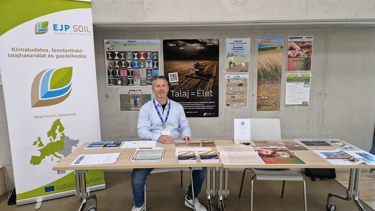@EJPSOIL NCRs are presenting their national promotion matterials in NCR workplace in #EJPSOIL #ASD in #Riga #AnnualScienceDays
#soil #soilscience #healthysoils