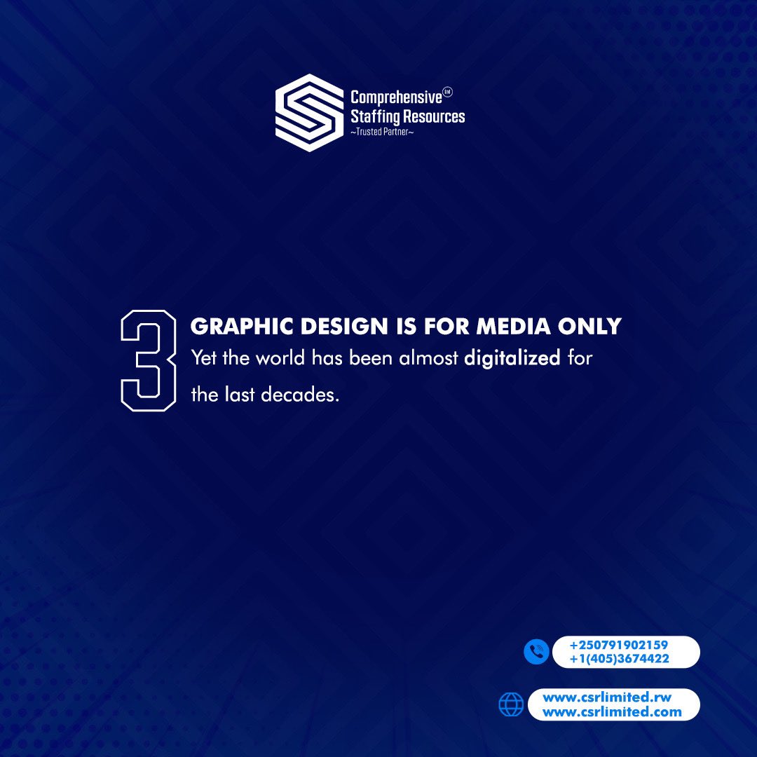 csr_rw's tweet photo. At CSR, we debunk these graphic design myths to embrace the reality and serve your company’s needs
💡Remember, in the world of design, the truth always speaks louder than myths
#GraphicDesignMyths #debunkingthemyths
#unveilingcreativity https://t.co/2Cx0QvQN3s