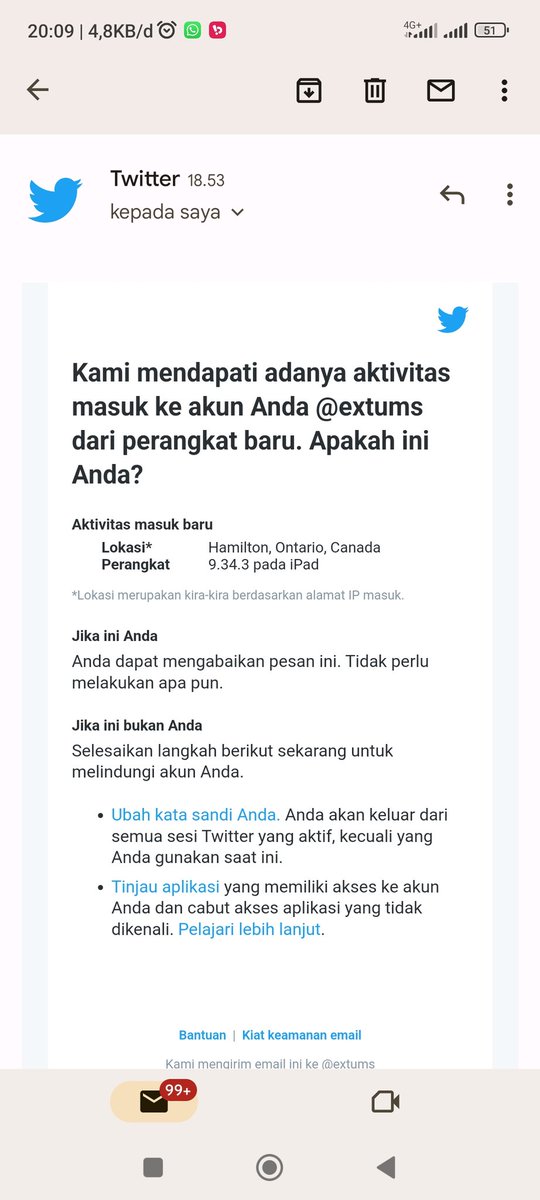 extums's tweet photo. Jauh amat login di canada https://t.co/KRis2KFNvT