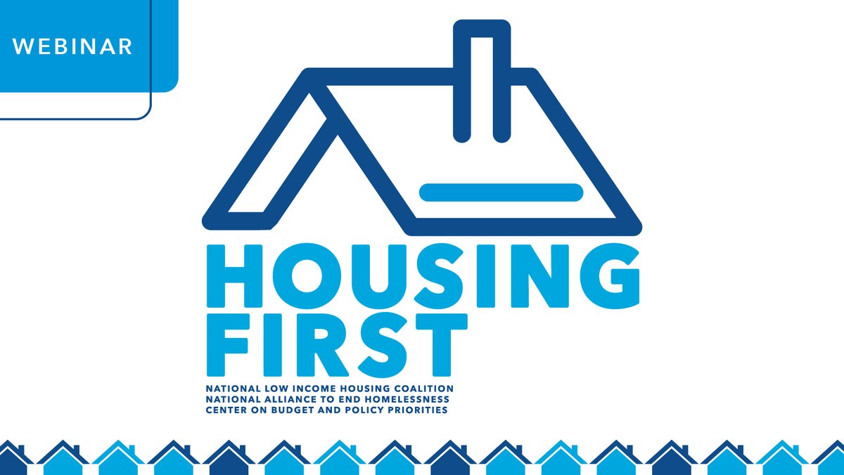 Join Today's (June 12) NLIHC, NAEH, and CBPP Webinar on Homelessness and Housing First - mailchi.mp/nlihc/hfwebina…