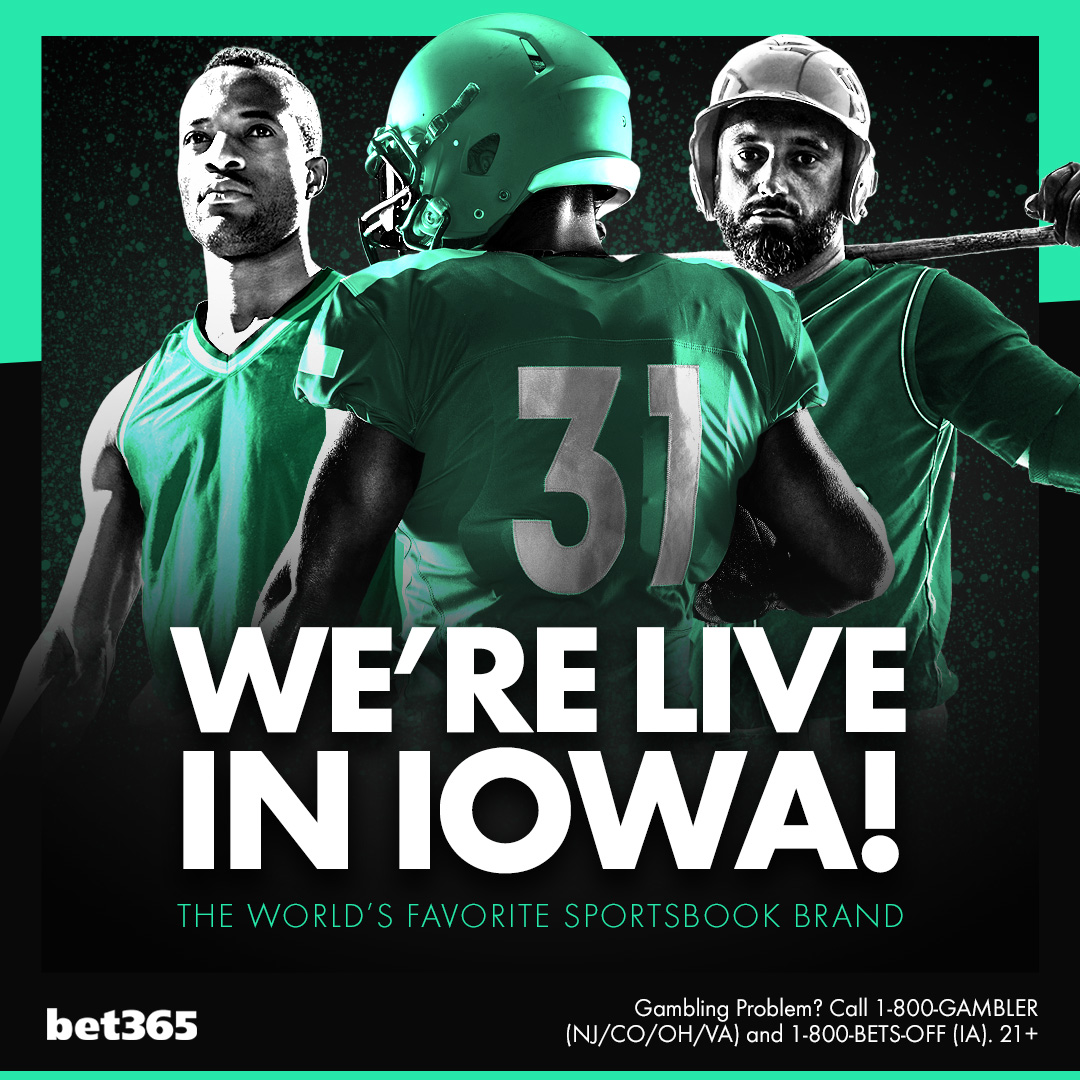 bet365_us's tweet photo. 🚨 bet365 is LIVE in Iowa 🚨