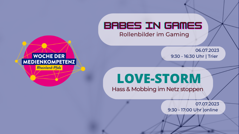 pl_rlp's tweet photo. Seien Sie dabei bei der Woche der #Medienkompetenz #WMKRLP vom 3. bis 9. Juli - hier geht's zu den spannenden Angeboten von uns und den zahlreichen weiteren Partnern der WMK in ganz #RLP 
https://t.co/b59Qw5kCld 
stöbern - finden - anmelden - Wir freuen uns auf Sie! https://t.co/jt1e8PTiCU