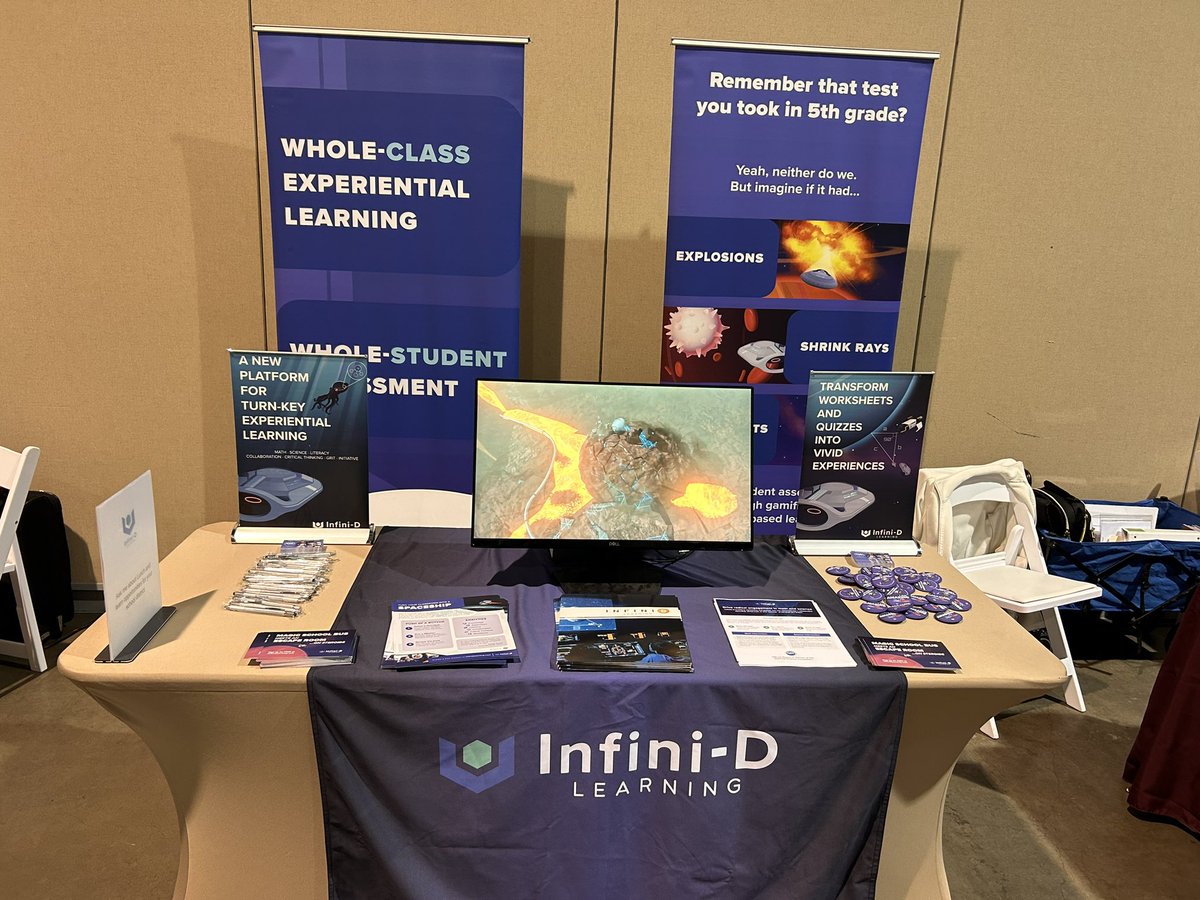 CaseyVoeks's tweet photo. Come by and say hello at the infini-d learning booth at #ETC2023 #tcea https://t.co/SRpEPNEa6G