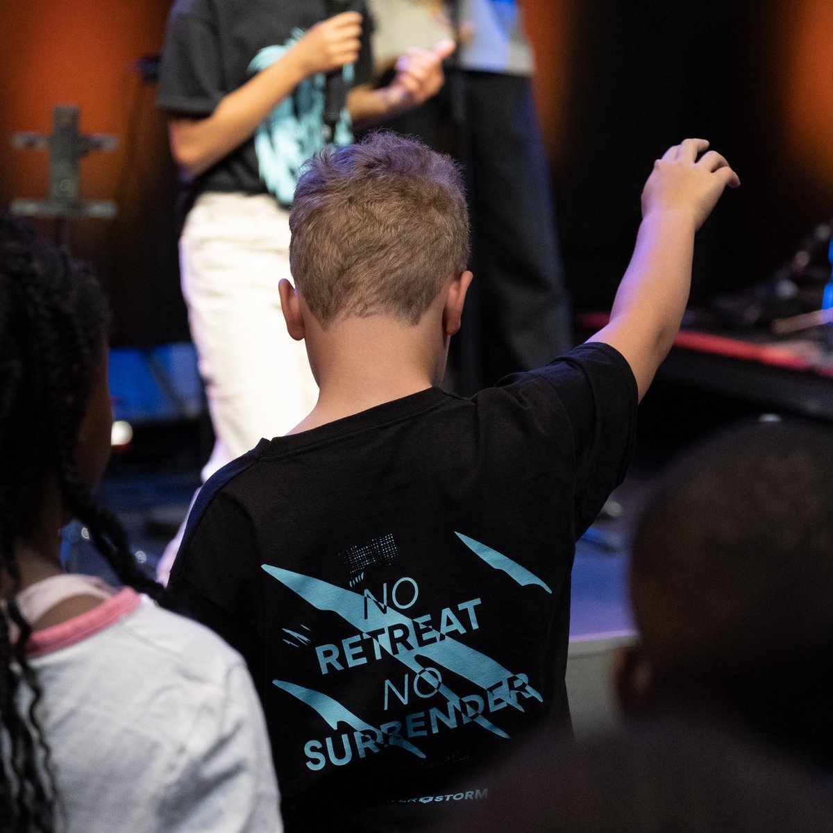 PrayerStormUK's tweet photo. No Retreat, No Surrender ๐๐ป
#WarriorCry #Revival #PrayerStormKids https://t.co/pPq1LEvmKv
