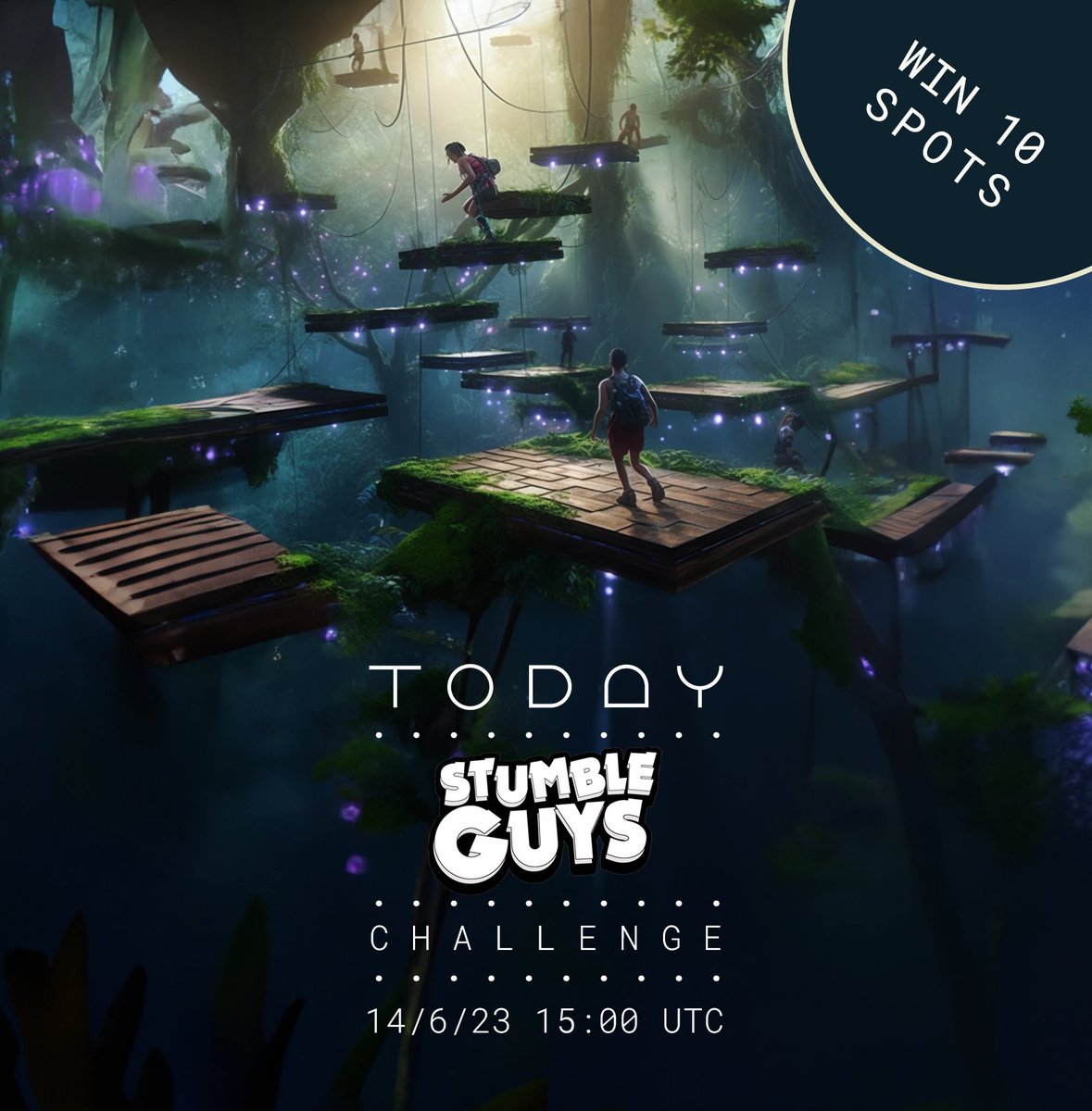 Youmio (@youmio_ai) on Twitter photo 🕹️ PLAY TO WIN 10 SPOTS 🕹️
GAMERS ASSEMBLE! Last weeks 'Tetris Challenge' was so great, so this week let's play another game! This week we'll play <a href="/StumbleGuysGame/">Stumble Guys</a> & have some fun! 💚
INSTRUCTIONS:
✅ Let us know if you are playing in the comments
✅ Retweet this post
✅ 🕹️ PLAY TO WIN 10 SPOTS 🕹️
GAMERS ASSEMBLE! Last weeks 'Tetris Challenge' was so great, so this week let's play another game! This week we'll play <a href="/StumbleGuysGame/">Stumble Guys</a> & have some fun! 💚
INSTRUCTIONS:
✅ Let us know if you are playing in the comments
✅ Retweet this post
✅