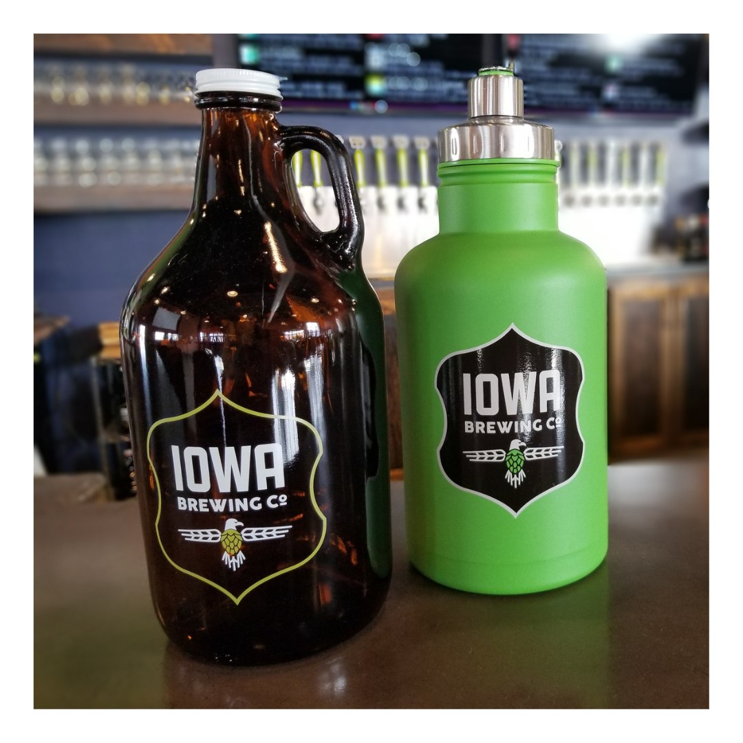 IowaBrewing's tweet image. In honor of #Iowa's Craft Beer Month, how does $6 growler fills sound? That's right! From now until the end of the month, fill a growler of OG Kolsch, Alt Beer, Ahhh Bock, or Farmers Market Wheat for only $6.

New empty growlers sold separately ($13). #cedarrapids #iabeer