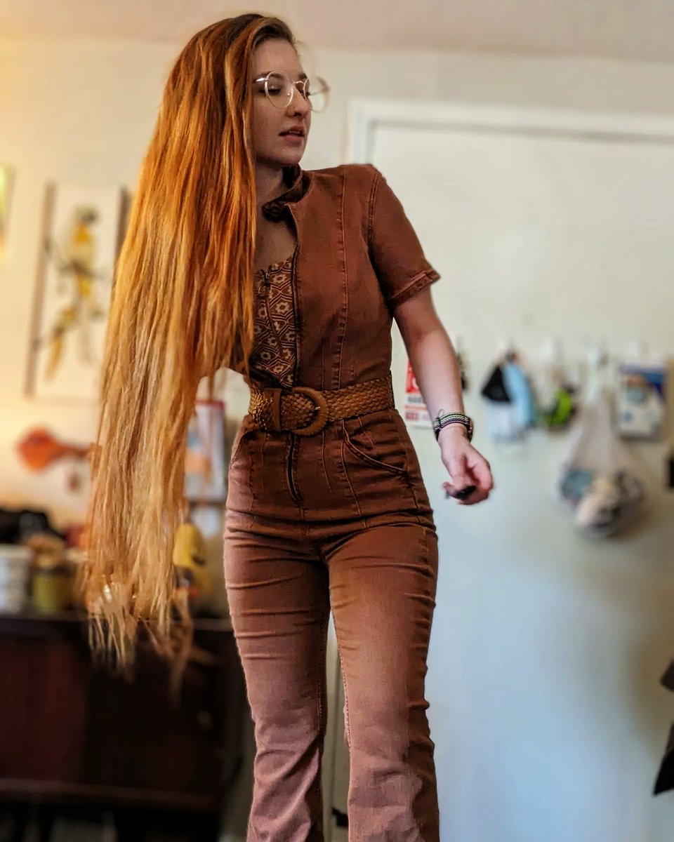 Ginger Peach 18+ $5 OF on Twitter: "New jumpsuit 😍"
