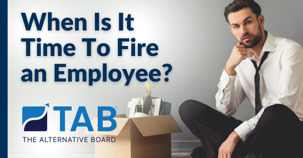 Do you know when to draw the line for employees that just don’t seem to be working out? While there is no perfect answer, there are definitely some guidelines that can help.

thealternativeboard.com/blog/when-is-i…

#tabaustin #z3pd #ceo
