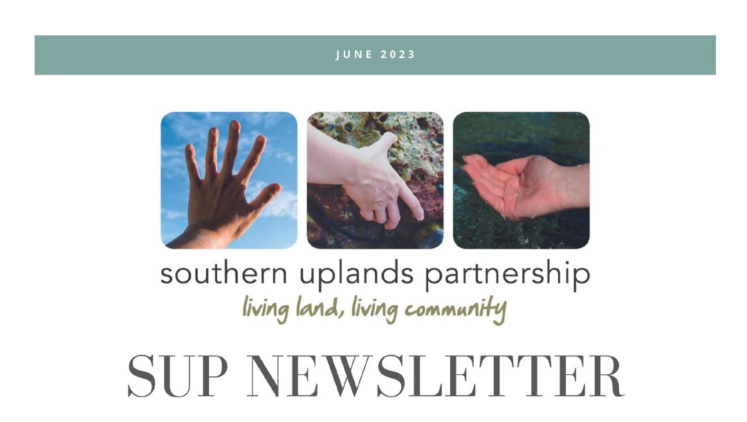 Our summer newsletter is out now! 
Click the link to find out all the latest from Southern Uplands Partnership:
sup.org.uk/wp-content/upl…
