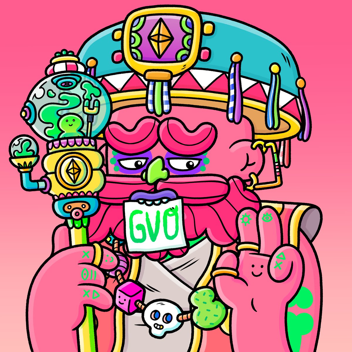 GM, Even on Mondays the Shamanzs keep it GVO☮️