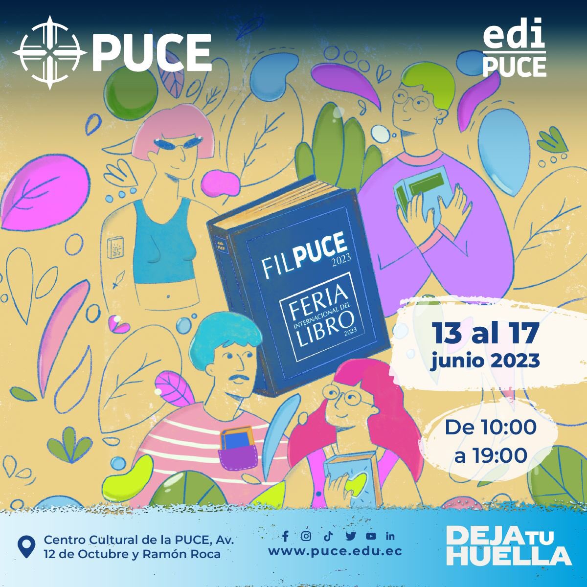 gabytama's tweet photo. Mañana comienza la feria del libro en la PUCE y estaremos con nuestro stand colectivo, donde los autores ecuatorianos promocionan directamente sus obras. Han mandado libros lindos con importantes descuentos. Les esperamos en el Centro Cultural con varias experiencias de lectura. https://t.co/O3QbdU48X5