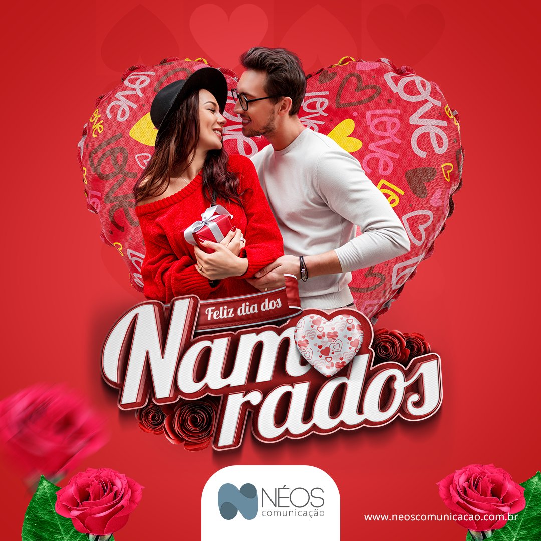 ComunicacaoNeos's tweet photo. ✨ Neste dia especial, queremos celebrar o amor e a conexão que une os corações. É uma ocasião perfeita para expressar seus sentimentos mais profundos e criar memórias inesquecíveis ao lado da pessoa amada.

A Néos Comunicação deseja um feliz dia para os casais apaixonados! https://t.co/0dYXMXtmH6