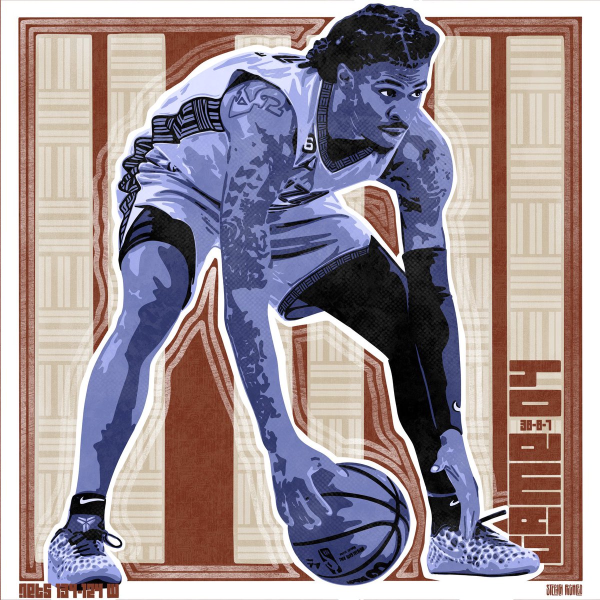 Drew Hill (@drewhill_dm) on Twitter photo It started as an attempt to sketch Ja Morant for an hour after every game. Before he knew it, <a href="/stephenjpacheco/">Stephen Pacheco</a> was staying up until 4 a.m. perfecting his #JaADay project.
When Grizzlies fandom becomes art obsession, these are the results.
π: dailymemphian.com/subscriber/secβ¦ It started as an attempt to sketch Ja Morant for an hour after every game. Before he knew it, <a href="/stephenjpacheco/">Stephen Pacheco</a> was staying up until 4 a.m. perfecting his #JaADay project.
When Grizzlies fandom becomes art obsession, these are the results.
π: dailymemphian.com/subscriber/secβ¦