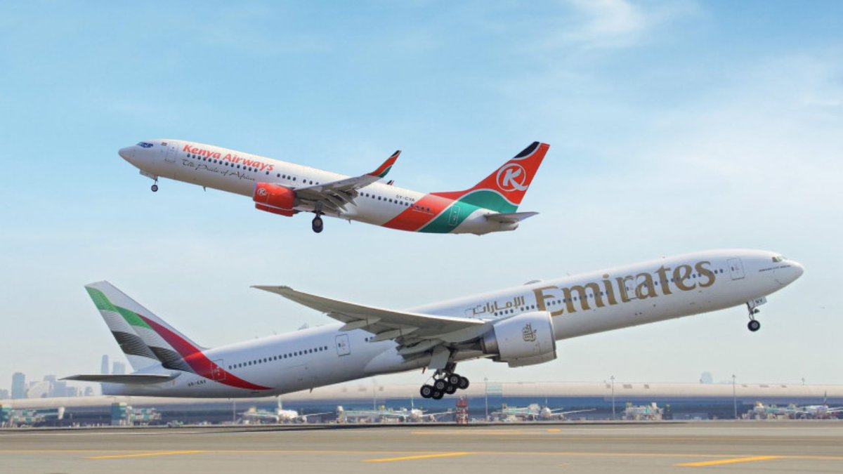 Aviationa2z's tweet photo. Emirates and Kenya Airways have joined forces in a new interline partnership, enabling passengers of both airlines to access a broader range of destinations within a single itinerary.
#Emirates #Kenya #UAE #Dubai #Aviation #Avgeeks #News #Interline
https://t.co/XIZyFwauiU https://t.co/UGqwaXknbK