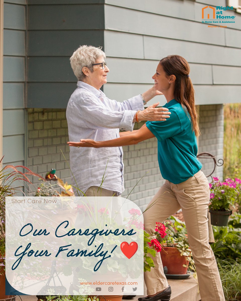 eldercaretxas's tweet photo. At Right at Home Rhome, we understand the importance of finding caregivers who feel like family. ❤️

Our team of dedicated caregivers treats your loved ones with the same compassion, respect, and love they would their own family members.

👉https://t.co/0zYy9qiDgD

#CaringTeam https://t.co/fjXjvfHPKf