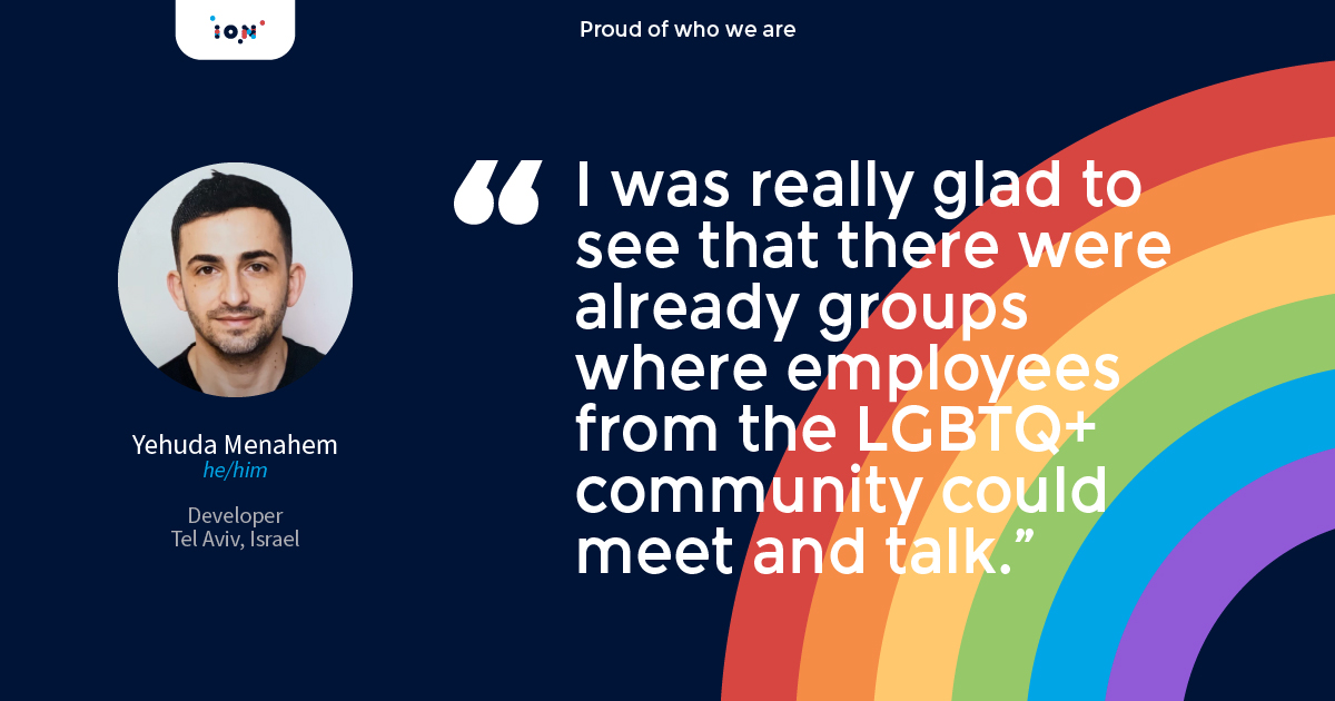 We wanted to hear from our employees during Pride month and here’s what they had to say! #Proudofwhoweare #Pride #Pridemonth #Pride2023 #PrideatION