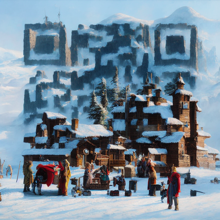 IA_EXPLORADOR's tweet photo. A arte de QR Code gerada por IA usando ControlNet será a próxima grande tendência.

Aqui está o que é possível (escaneie-os):

1. Vila nevada https://t.co/KPSJPDpdHC