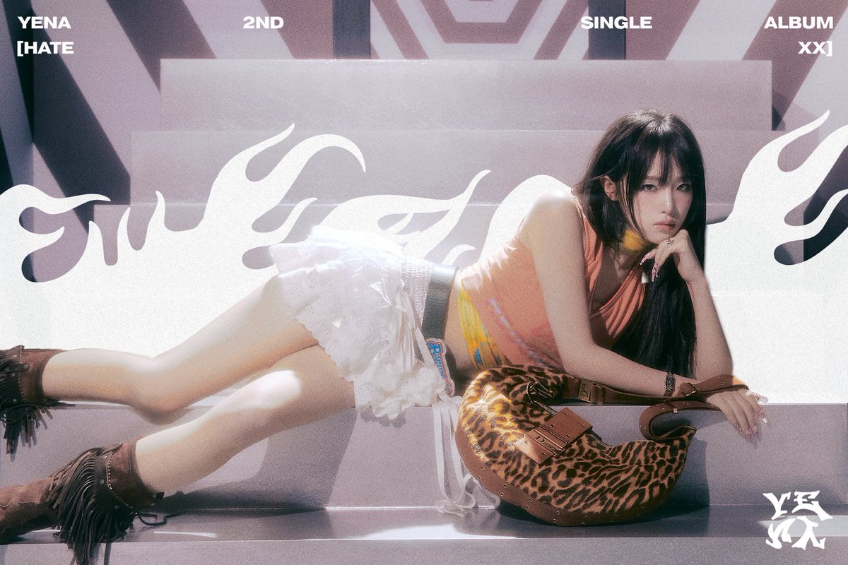 YENA(최예나) 
2ND SINGLE ALBUM

<HATE XX>

CONCEPT PHOTO #1

2023.06.27 6PM (KST)

#최예나 #예나 #YENA
#HATE_XX