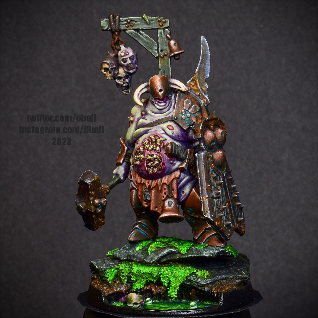 oball's tweet photo. Maggotkin of Nurgle - Lord of Blights
#nurgle #maggotkin #WarhammerCommunity #warhammerofficial #warhammerfantasy #ageofsigmar #minipainting #paintcultist #hobbystreak #paintingwarhammer #ozpainters https://t.co/CC9YFmfoo9