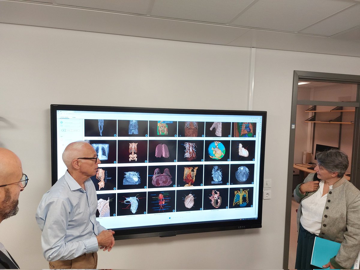 micheclb's tweet photo. Impressive presentation about the Center for #MedicalImage Science and Visualization (@LiU_CMIV) @liu_universitet @OstergotlandEU, on the power of technology, scans #pcpt, #healthdata, #AI to support HCPs in proving better care to patients @EUREGHA #Regions4Health #AIDA #ehds https://t.co/YdO1wSNCRb