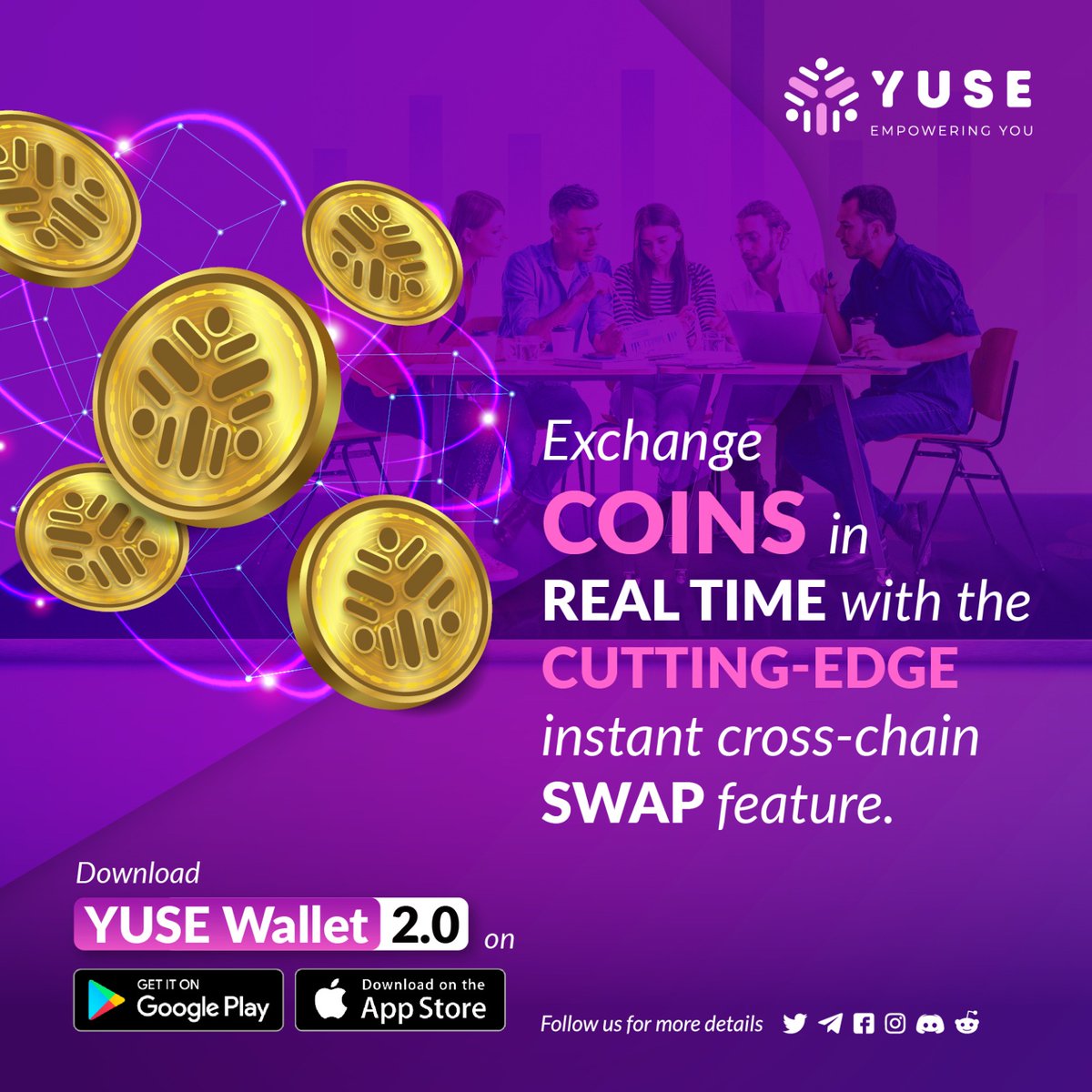 Are you tired of being limited by the boundaries of a single blockchain network?
Here's the most innovative wallet of 2023 that offer cutting-edge features like cross-chain swap features to revolutionize your experience!

#yusewallet #crosschainswap #digitalassetexperience…