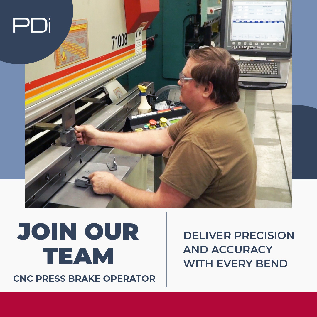 Join our team as a CNC Press Brake Operator! Unlock your potential in our state-of-the-art machine shop, shaping raw materials into masterpieces! 

Apply here: hubs.ly/Q01Sg1sT0

#hiring #CNCmachining #machineshop #careers #metalfabrication #presbrake #PDifference