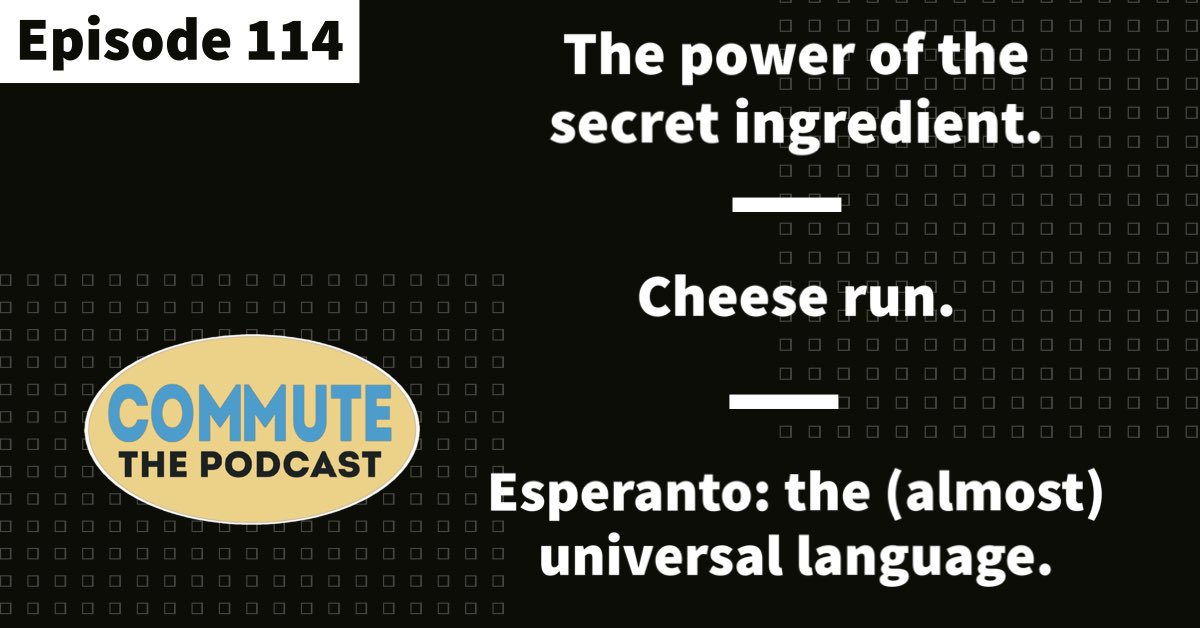 PodcastCommute's tweet photo. On Commute 🎙️

Secret ingredients just make the meal taste better - why?

For 600 years, people have gathered in England to race downhill while chasing a wheel of cheese.

Have you ever wondered why we don’t have a universal language? Well, we almost did.

https://t.co/c63B5OFyzm https://t.co/mowpAa2sLw