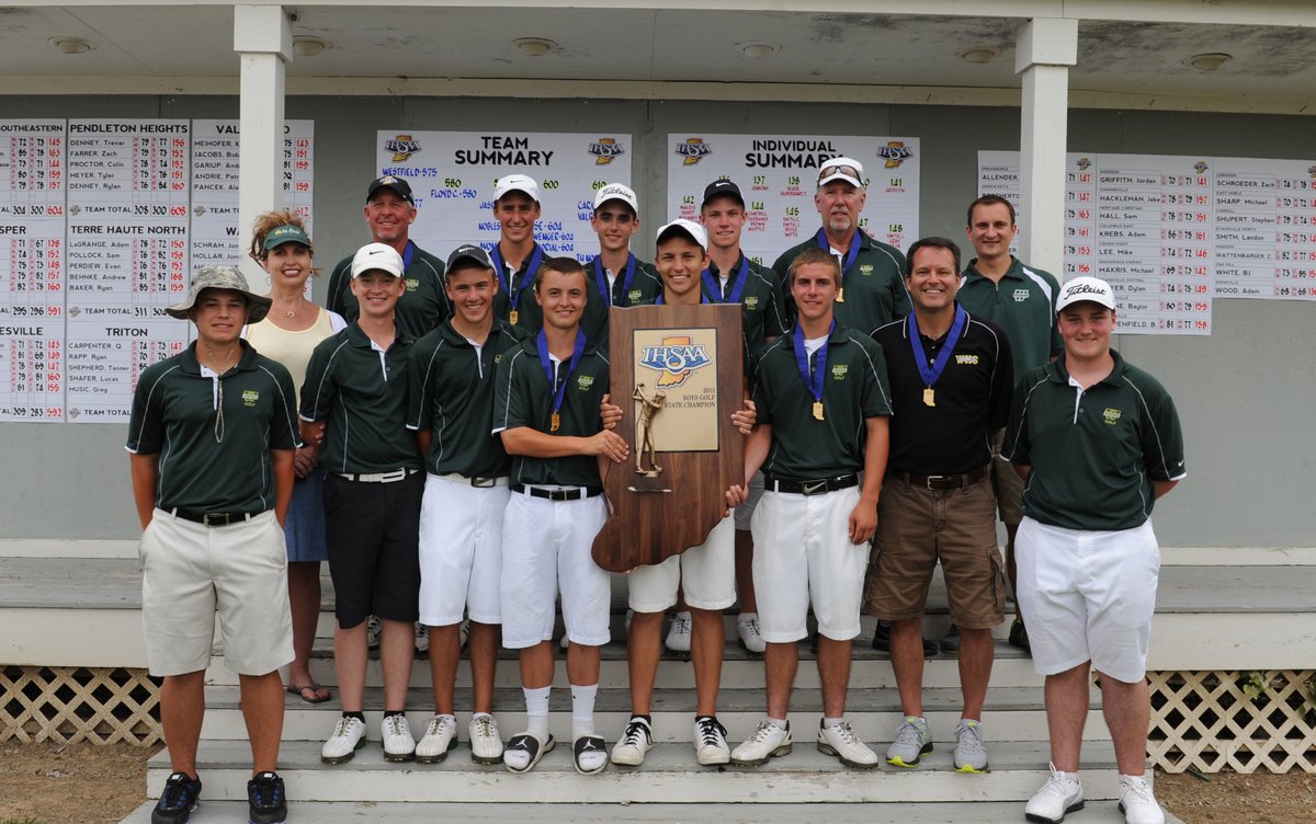10 Years Ago Today (June 12, 2013)

The Westfield Shamrocks won the #IHSAA Boys Golf State Championship for the first time!
🏆🥇⛳️🍀 <a href="/rocksathletics/">Westfield Rocks Athletics</a> 

Recap: legacy.ihsaa.org/Sports/Boys/Go…

Official Program: ihsaapublic.blob.core.windows.net/flipbook/2012-…