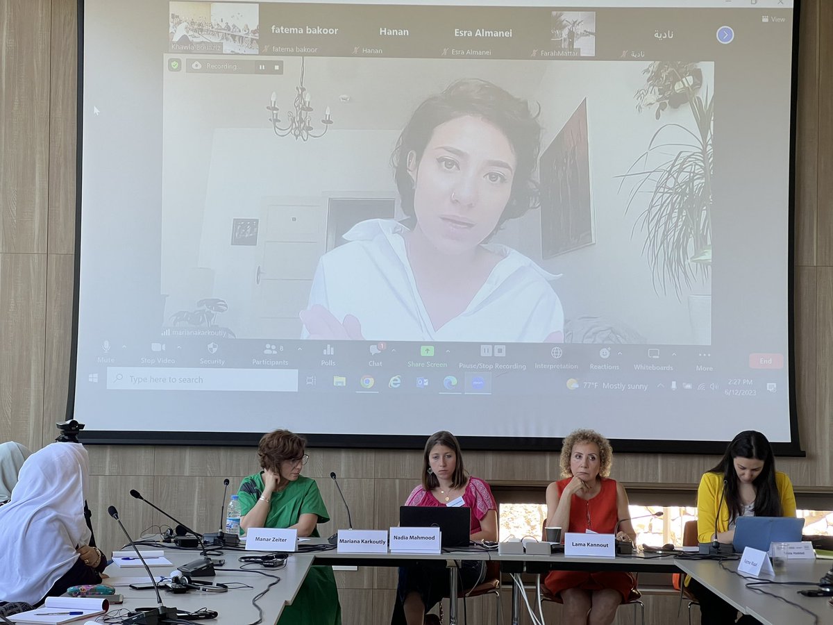 AsfariInstitute's tweet photo. #SAWT Fellowship started today empowering #women #leaders and #activists from Libya, Yemen, Syria, Palestine, and Iraq. This fellowship amplifies their voices in shaping an inclusive #peace and #security agenda through capacity building, #advocacy, and #networking. 🗣️🎤📝 https://t.co/Oj4e7ooAYi