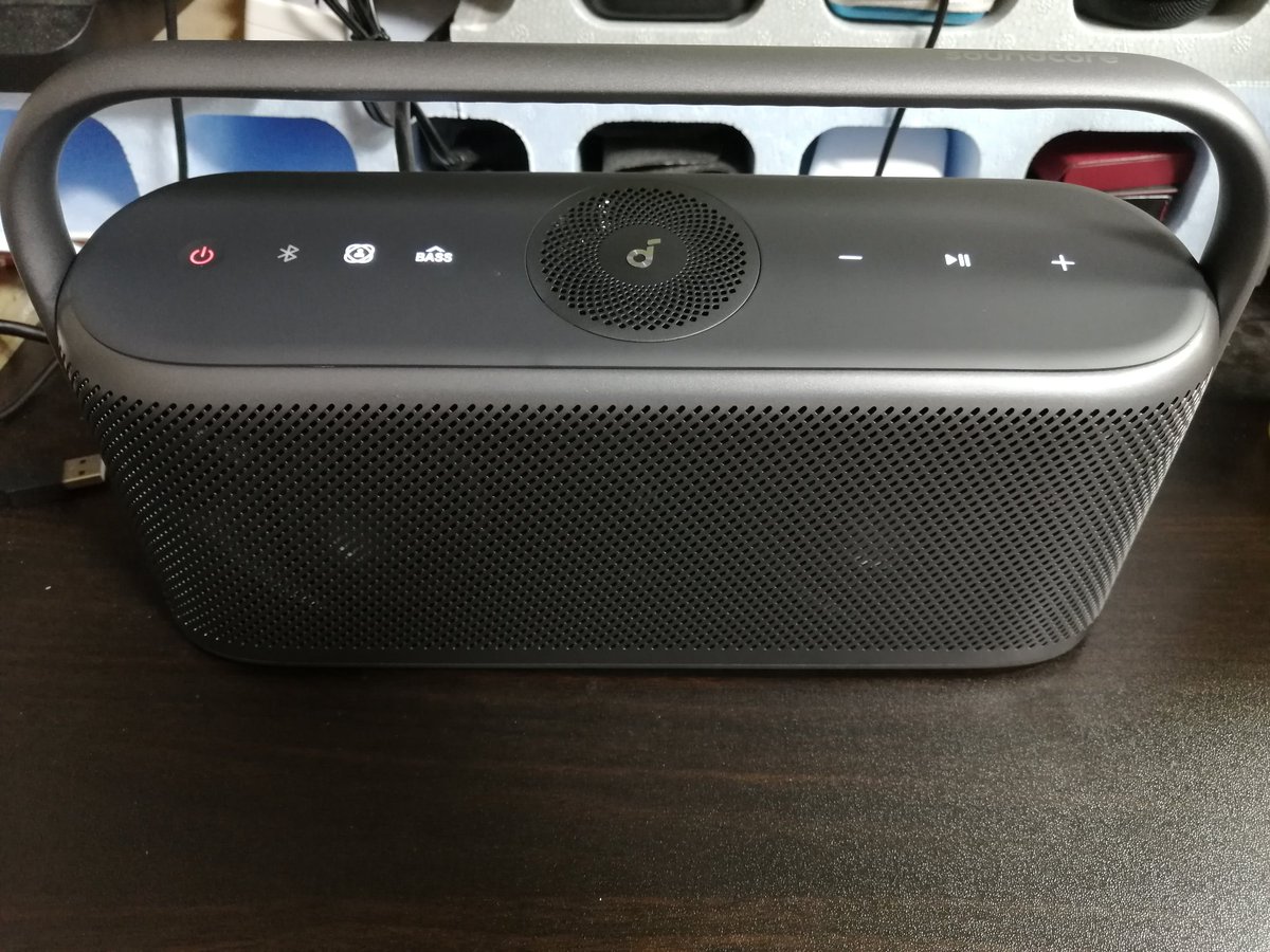 mumin031264's tweet photo. 現在入手困難な新発売されたanker Motion X600スピーカー購入。
時代は空間オーディオの世界へ。LDAC対応。出力50W。素晴らしい音。
#Anker
#空間オーディオ
#motionx600 https://t.co/uCqzPbJBhx