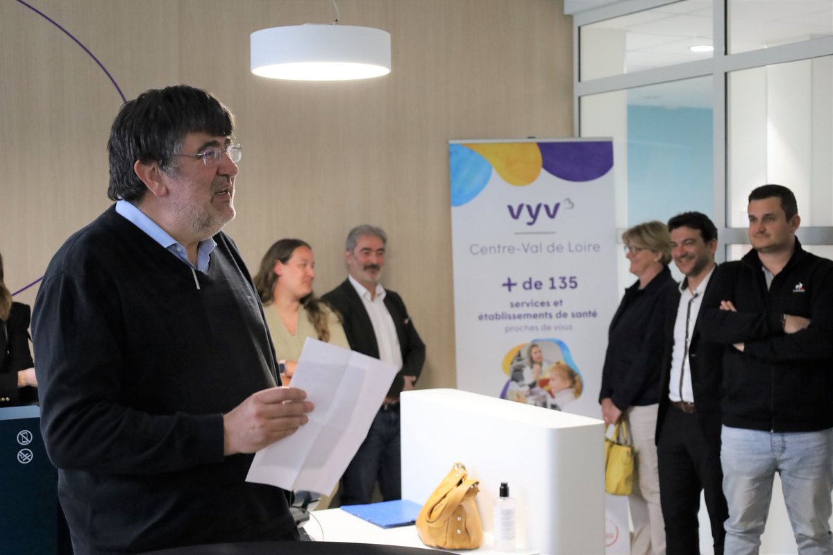 VYV Dentaire (@vyvdentaire) on Twitter photo 📢Inauguration d'un nouveau centre VYV Dentaire à Tours! 
Ce cabinet du quartier des 2 Lions dispose de quatre fauteuils adaptés à l’omnipratique et deux à l’orthodontie 🦷  
Il remplace le cabinet de Joué-lès-Tours qui avait accueilli plus de 5300 patients en 2022!  #dentiste 📢Inauguration d'un nouveau centre VYV Dentaire à Tours! 
Ce cabinet du quartier des 2 Lions dispose de quatre fauteuils adaptés à l’omnipratique et deux à l’orthodontie 🦷  
Il remplace le cabinet de Joué-lès-Tours qui avait accueilli plus de 5300 patients en 2022!  #dentiste