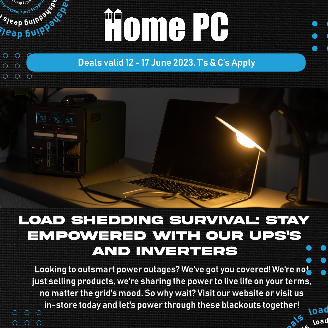 HomePCCC's tweet image. Load shedding survival - mailchi.mp/homepc/load-sh…