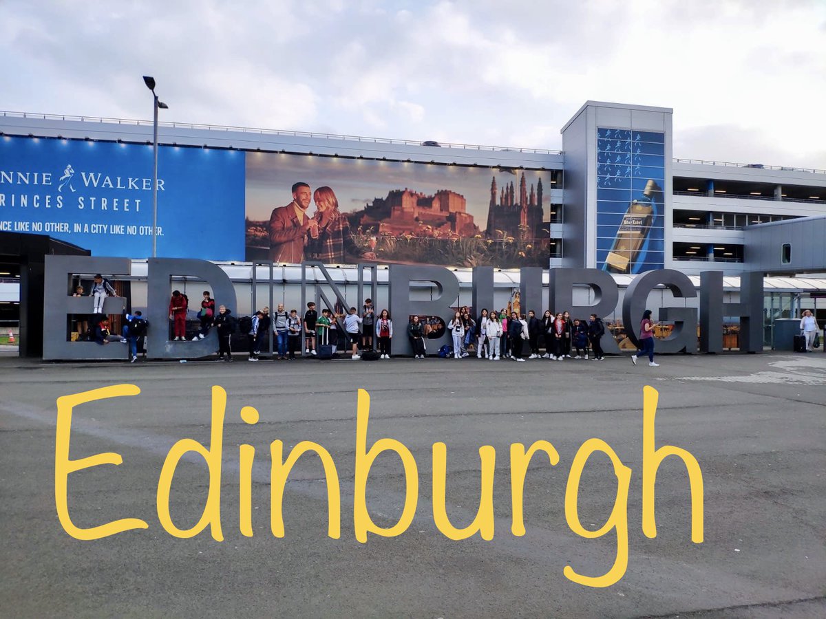 ¡Feliz estancia a nuestros alumnos de 6º en Edimburgo!

#findecurso