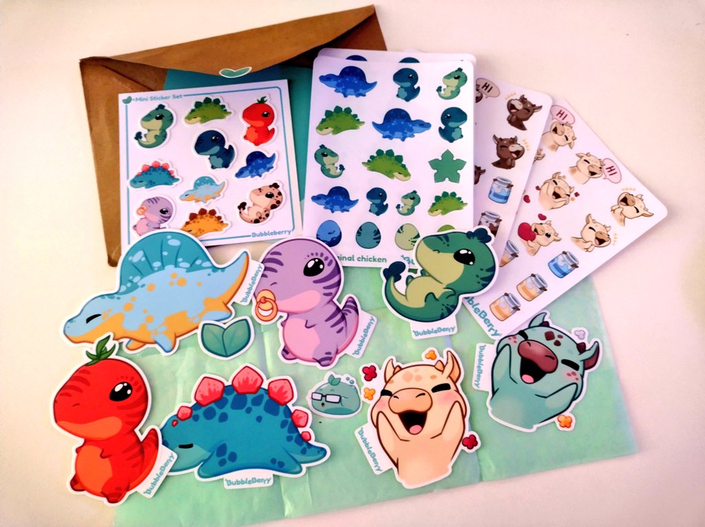 Traumfalke's tweet photo. Wuhu neue Sticker von der lieben @BlackBerryTea2 ihren @BubbleBerryInk  Shop sind heute angekommen! #sticker https://t.co/De0cnapgzB