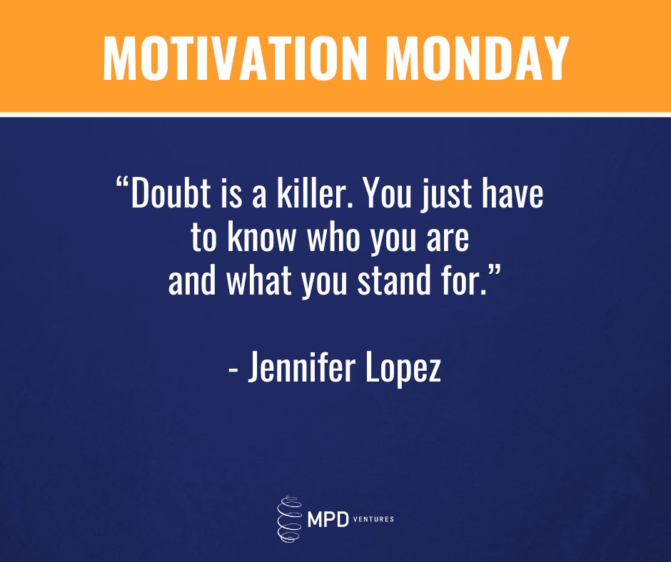 Kick off your week with some positive inspiration...
#mondaymotivation #marketing #mpdventures #inspiration
