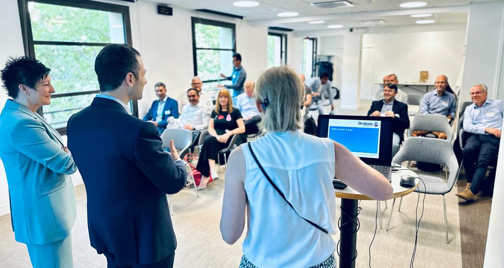 Exportation, test and learn, digitalisation … de nombreux sujets sur la table vendredi dernier chez <a href="/stratexio_fr/">Stratexio</a> pour dessiner les opportunités de croissance de demain. Ravie de partager mon expérience pour le développement du savoir-faire français à l’international !