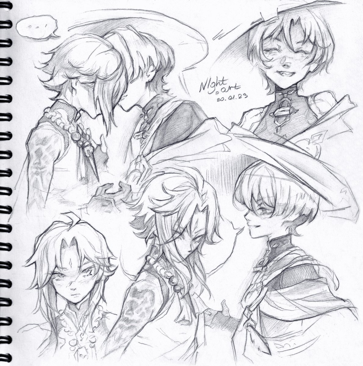 traditional sketch

#scaraxiao