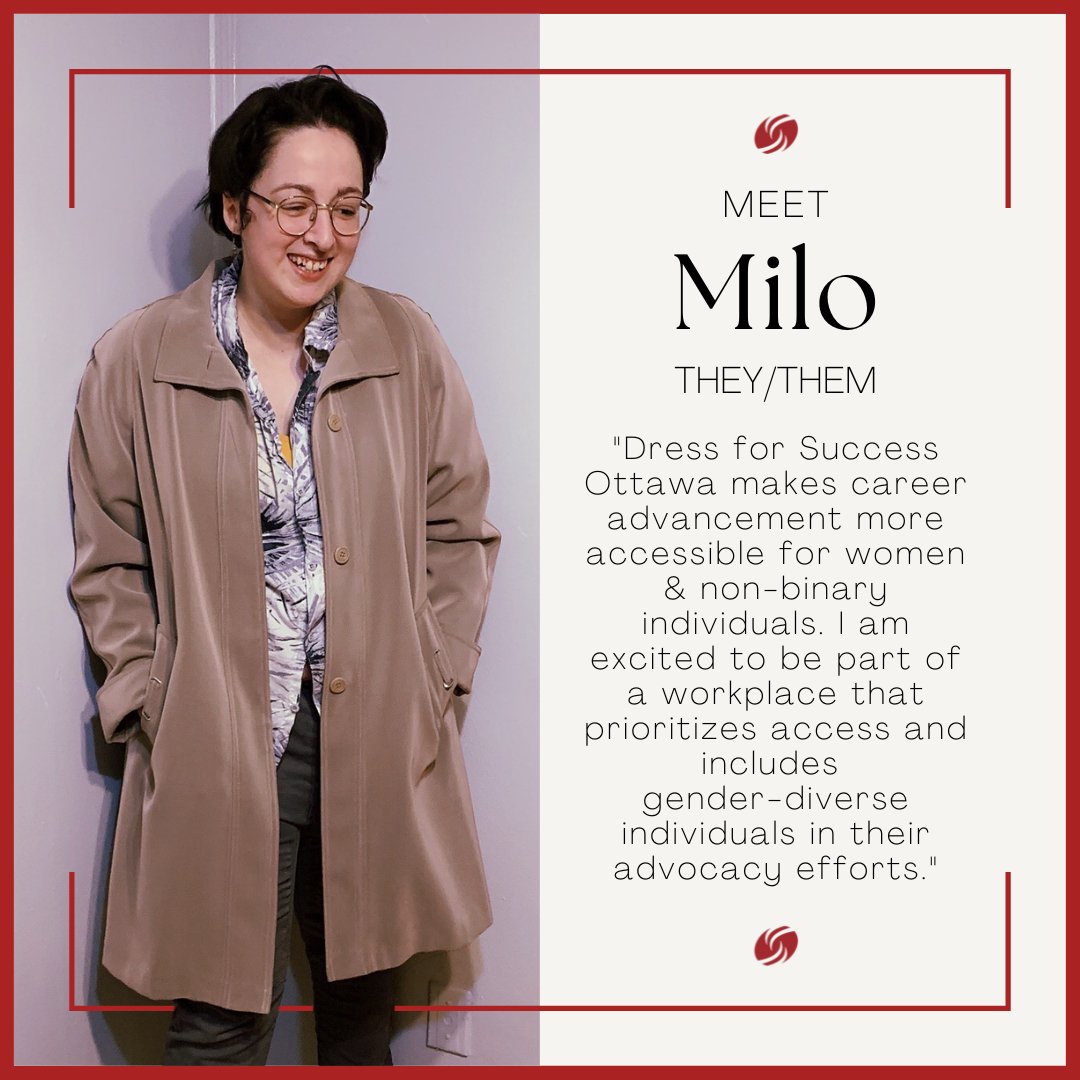 We're so pleased to introduce Milo, our summer Public Relations Coordinator!

Keep your eye on our social media, website, newsletters and fall campaigns to see Milo's work with us in action.

Welcome Milo!

#NextGen #SummerJobs #DFSOttawa